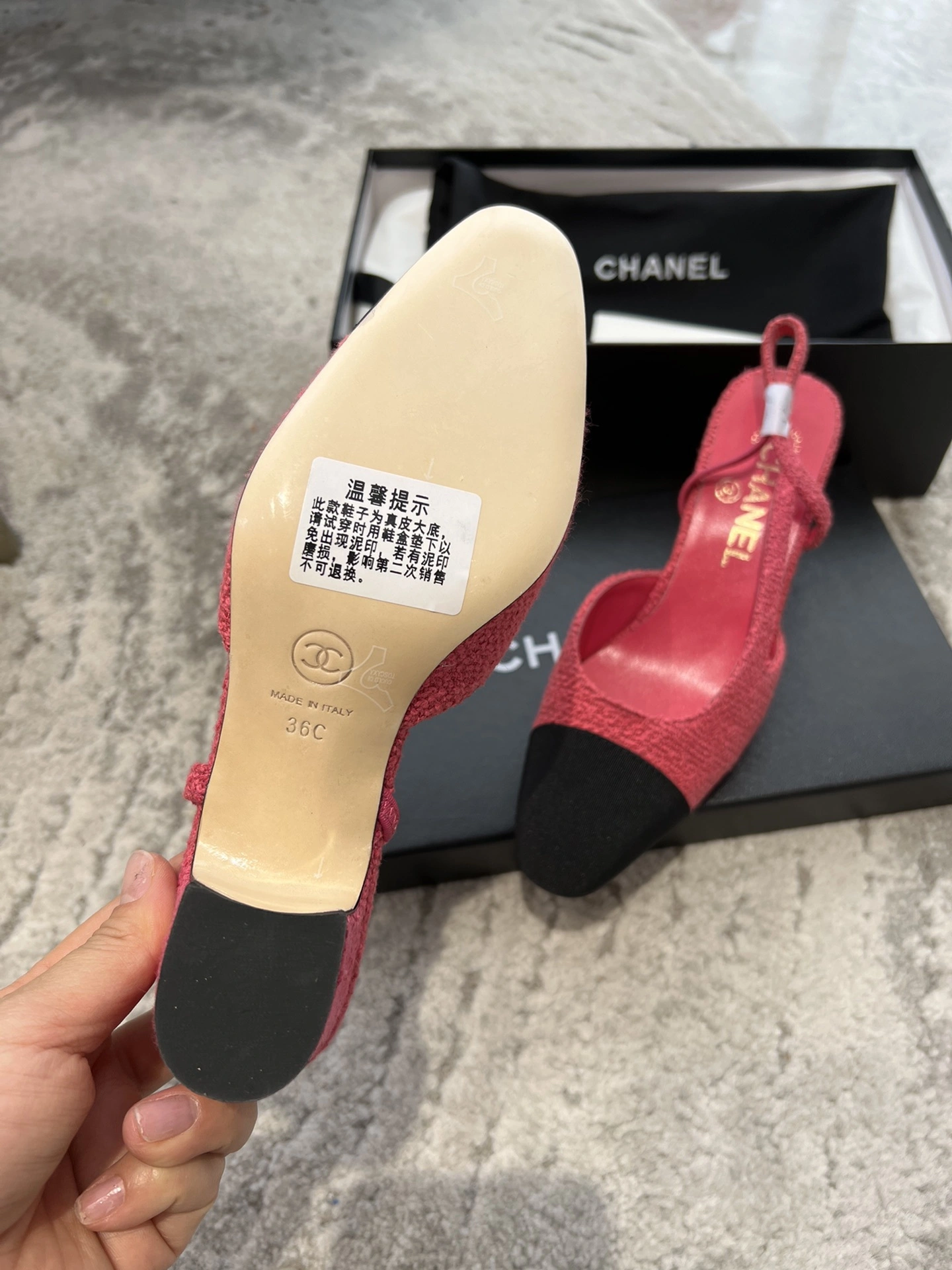COCO — G31318 Y55080 K2509 Slingback 6.5cm Heel height item:C-X158C0651